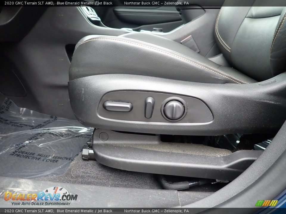 2020 GMC Terrain SLT AWD Blue Emerald Metallic / Jet Black Photo #22