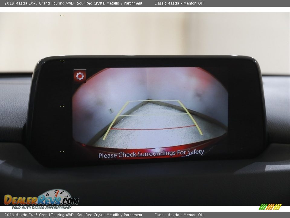 2019 Mazda CX-5 Grand Touring AWD Soul Red Crystal Metallic / Parchment Photo #13