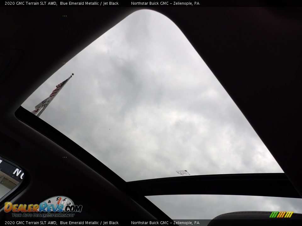 2020 GMC Terrain SLT AWD Blue Emerald Metallic / Jet Black Photo #23