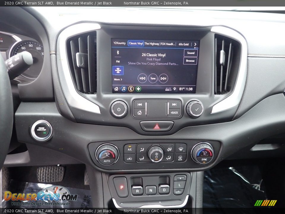 2020 GMC Terrain SLT AWD Blue Emerald Metallic / Jet Black Photo #24