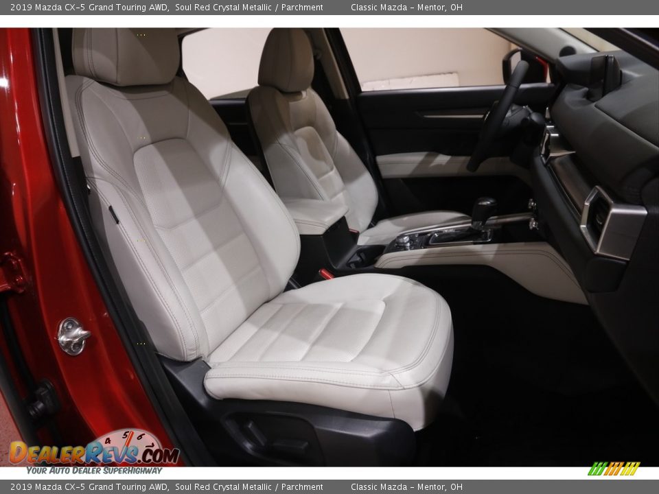 2019 Mazda CX-5 Grand Touring AWD Soul Red Crystal Metallic / Parchment Photo #16