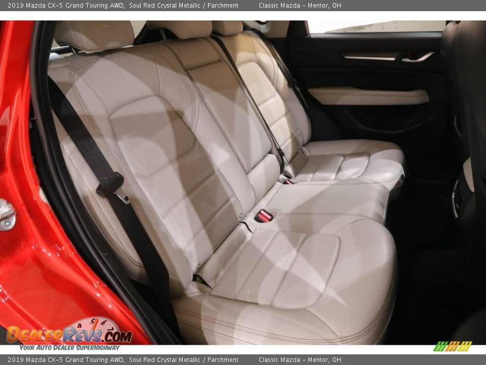 2019 Mazda CX-5 Grand Touring AWD Soul Red Crystal Metallic / Parchment Photo #17