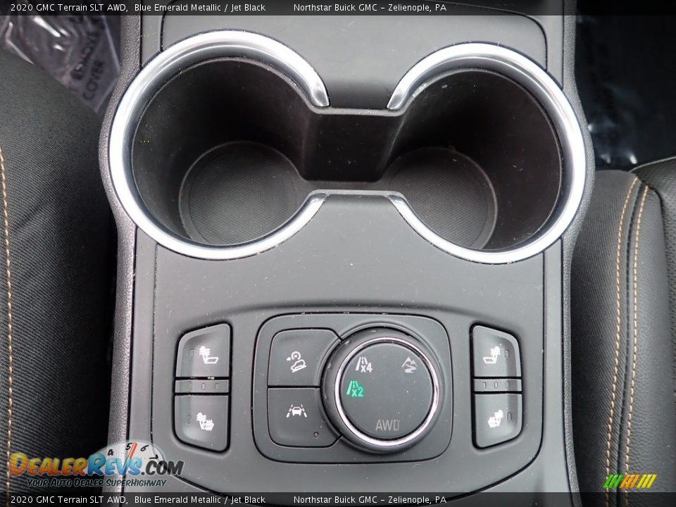 2020 GMC Terrain SLT AWD Blue Emerald Metallic / Jet Black Photo #27
