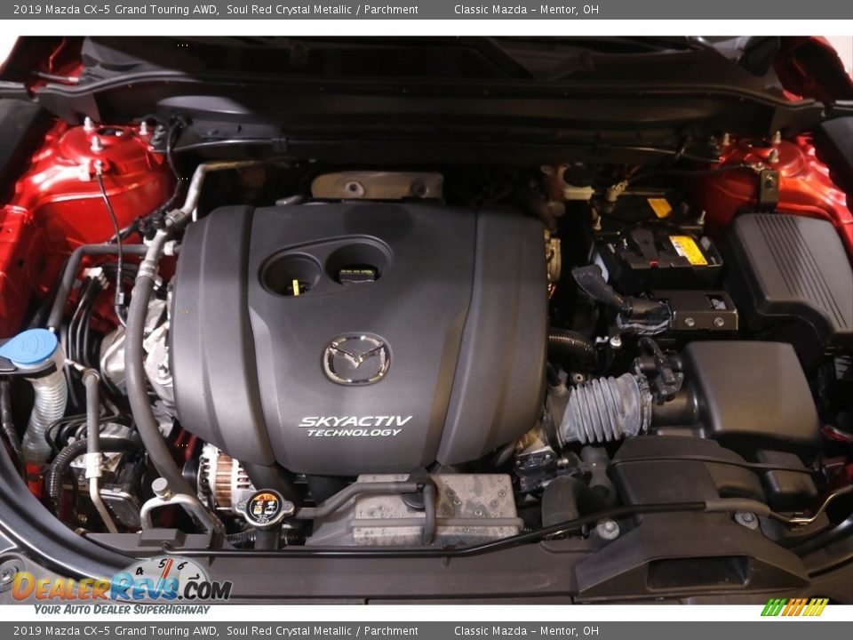2019 Mazda CX-5 Grand Touring AWD Soul Red Crystal Metallic / Parchment Photo #20