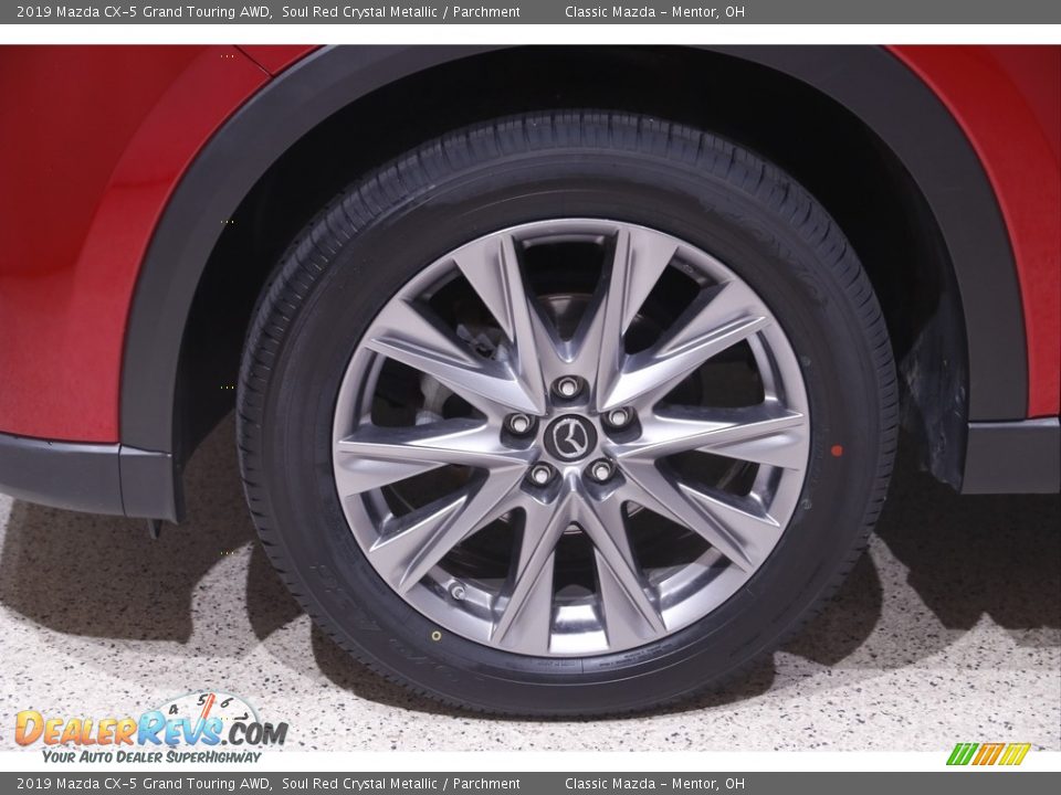 2019 Mazda CX-5 Grand Touring AWD Soul Red Crystal Metallic / Parchment Photo #21