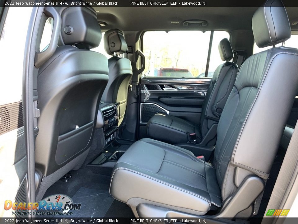 Rear Seat of 2022 Jeep Wagoneer Series III 4x4 Photo #10