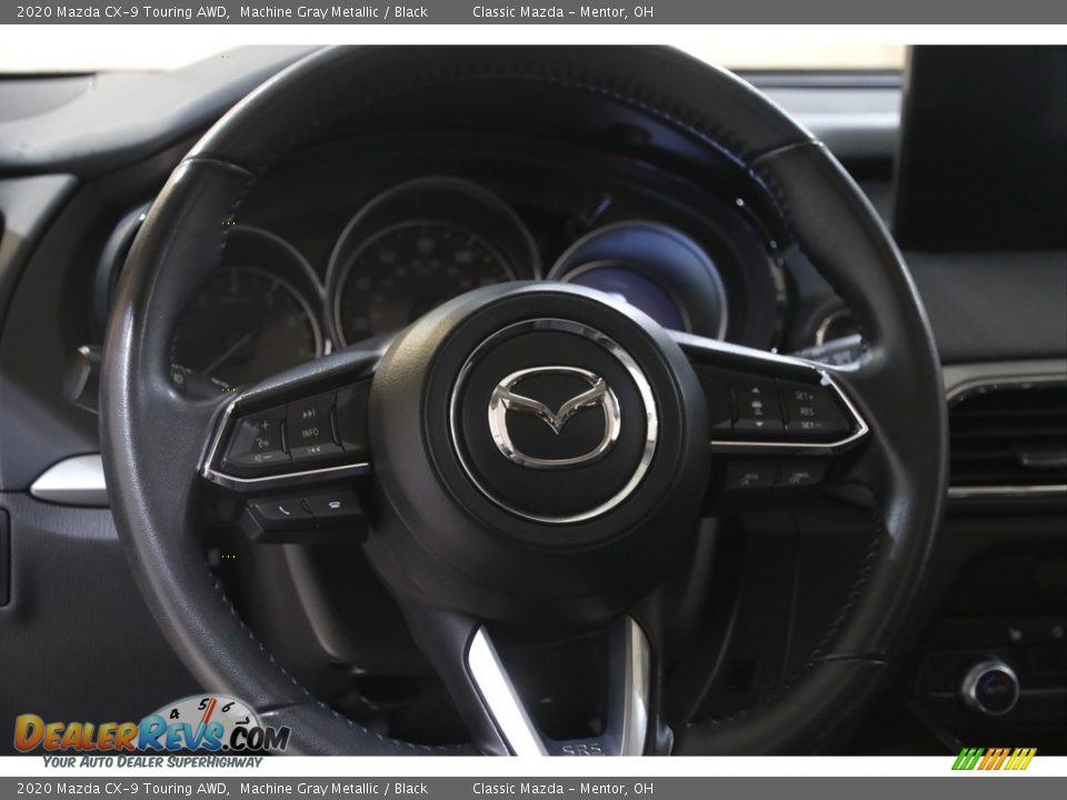 2020 Mazda CX-9 Touring AWD Machine Gray Metallic / Black Photo #7