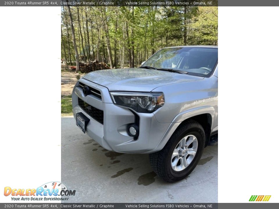 2020 Toyota 4Runner SR5 4x4 Classic Silver Metallic / Graphite Photo #4