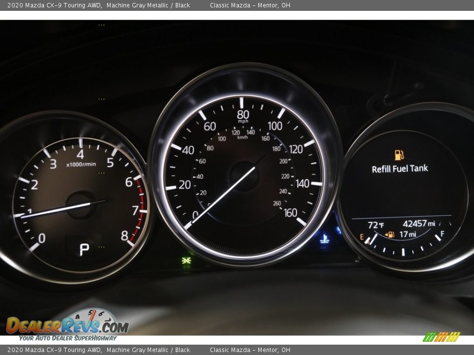 2020 Mazda CX-9 Touring AWD Machine Gray Metallic / Black Photo #8