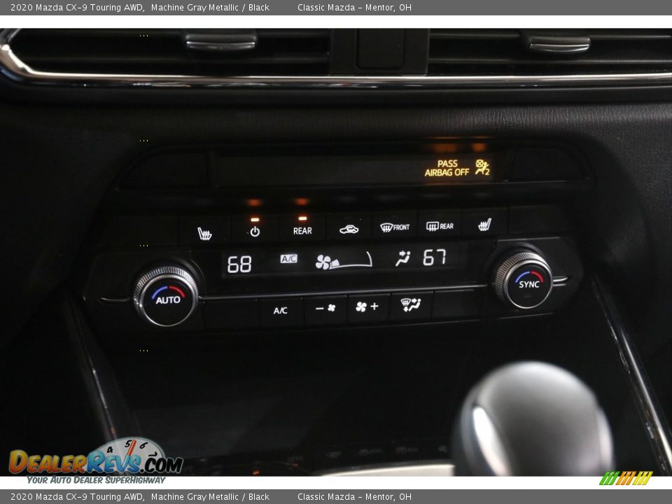 2020 Mazda CX-9 Touring AWD Machine Gray Metallic / Black Photo #14