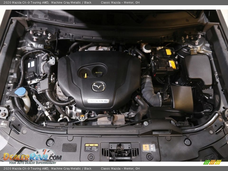 2020 Mazda CX-9 Touring AWD Machine Gray Metallic / Black Photo #21