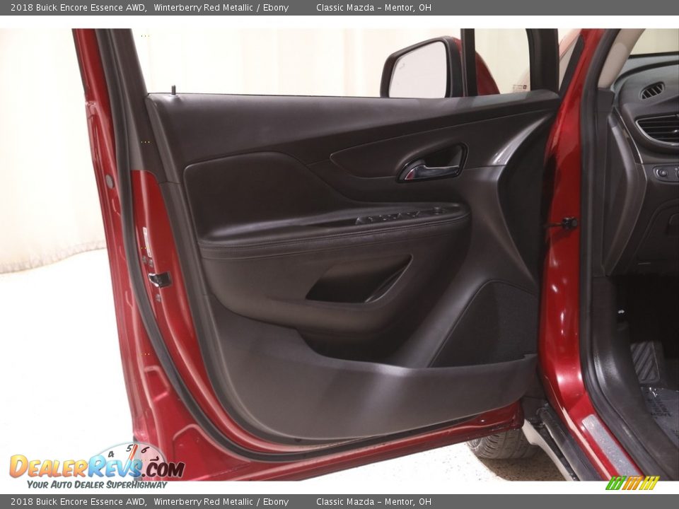 2018 Buick Encore Essence AWD Winterberry Red Metallic / Ebony Photo #4