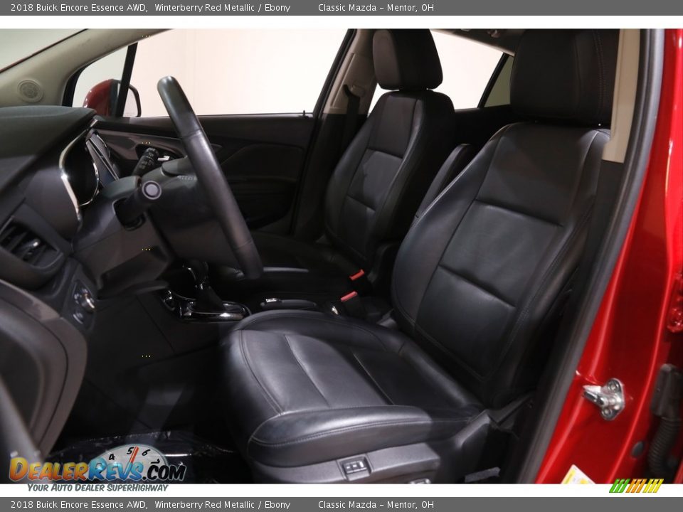 2018 Buick Encore Essence AWD Winterberry Red Metallic / Ebony Photo #5