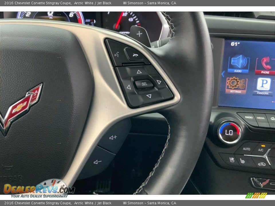 2016 Chevrolet Corvette Stingray Coupe Steering Wheel Photo #18