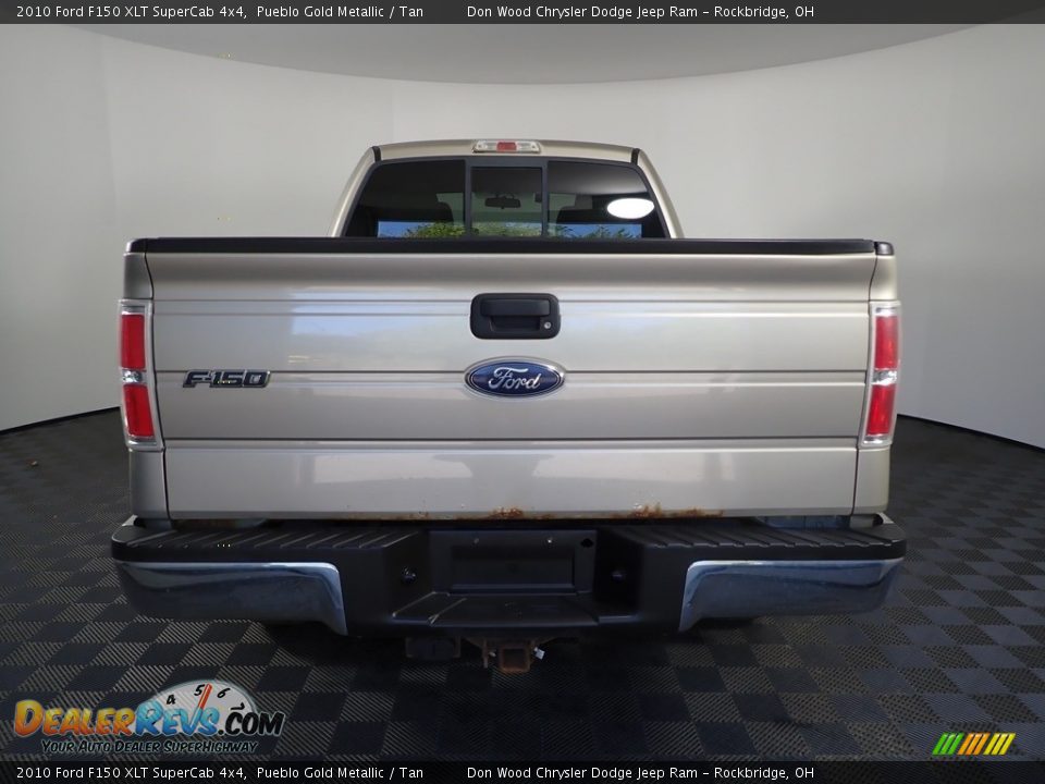 2010 Ford F150 XLT SuperCab 4x4 Pueblo Gold Metallic / Tan Photo #5