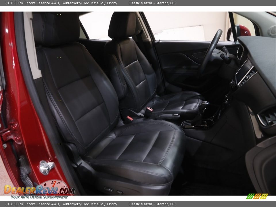 2018 Buick Encore Essence AWD Winterberry Red Metallic / Ebony Photo #16