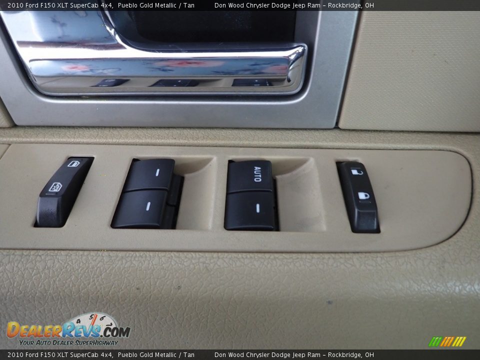 2010 Ford F150 XLT SuperCab 4x4 Pueblo Gold Metallic / Tan Photo #9