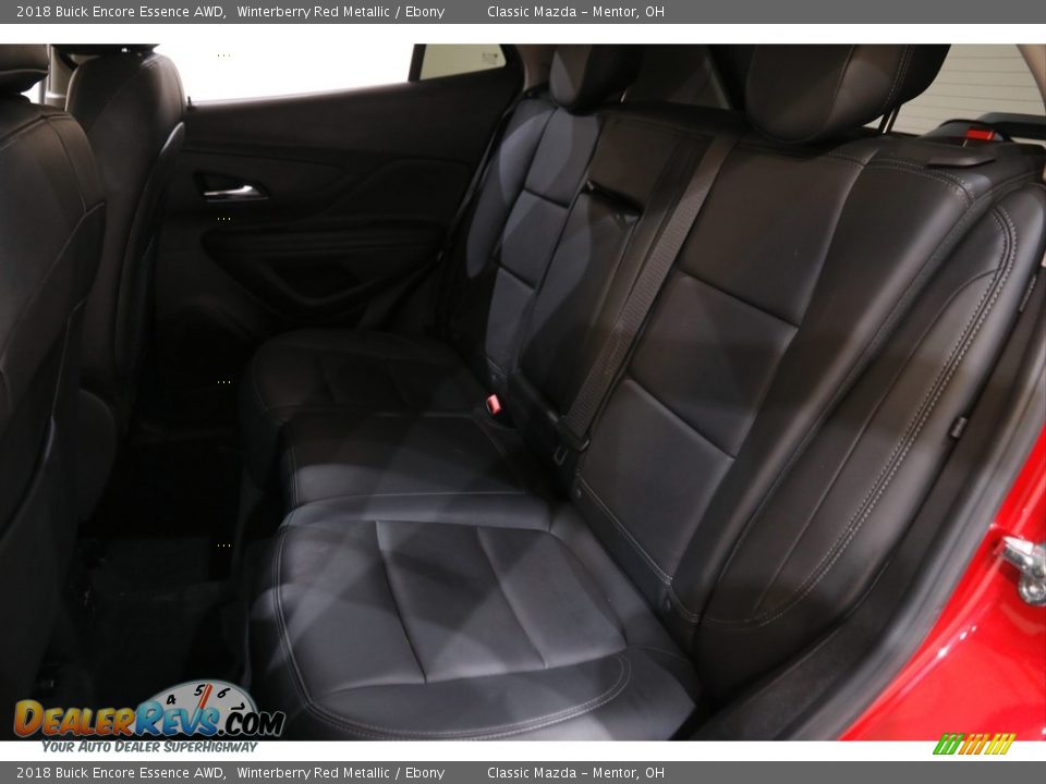 2018 Buick Encore Essence AWD Winterberry Red Metallic / Ebony Photo #18