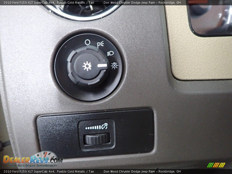 2010 Ford F150 XLT SuperCab 4x4 Pueblo Gold Metallic / Tan Photo #12