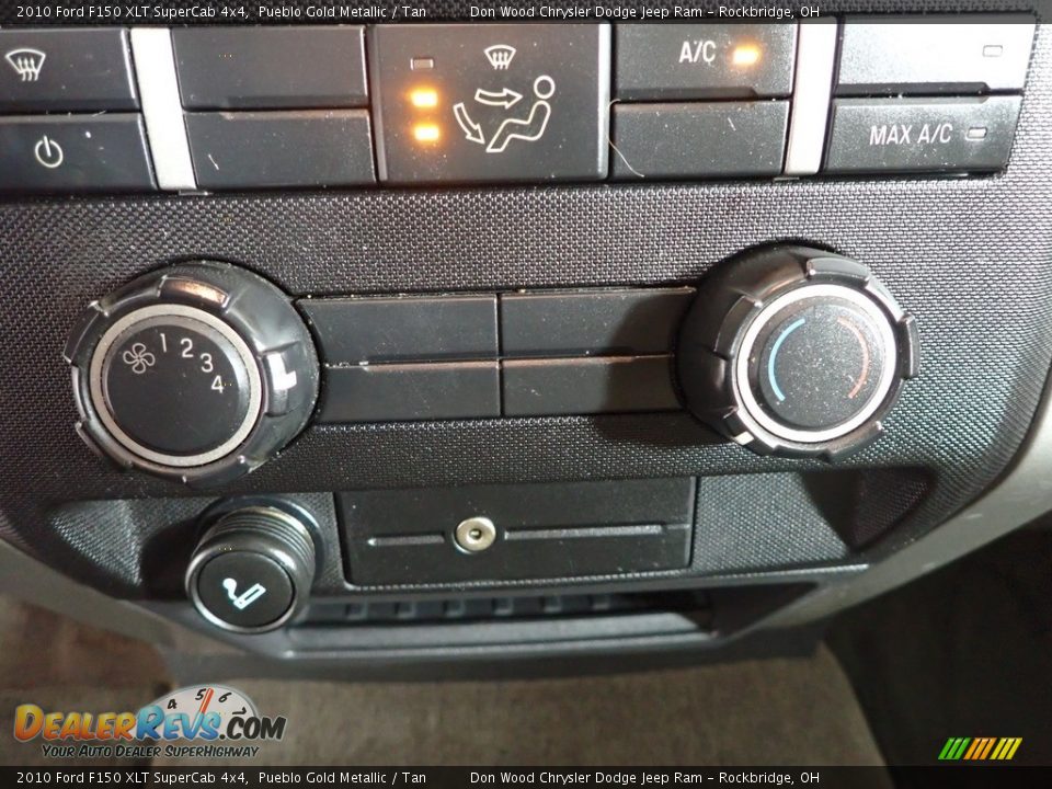 2010 Ford F150 XLT SuperCab 4x4 Pueblo Gold Metallic / Tan Photo #18