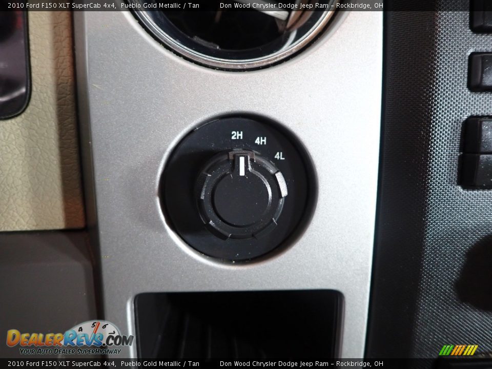 2010 Ford F150 XLT SuperCab 4x4 Pueblo Gold Metallic / Tan Photo #19
