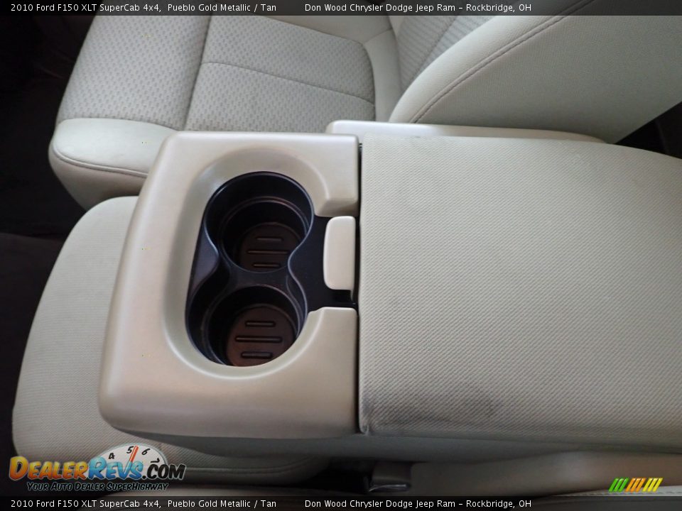2010 Ford F150 XLT SuperCab 4x4 Pueblo Gold Metallic / Tan Photo #20