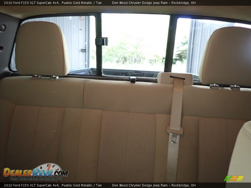 2010 Ford F150 XLT SuperCab 4x4 Pueblo Gold Metallic / Tan Photo #21