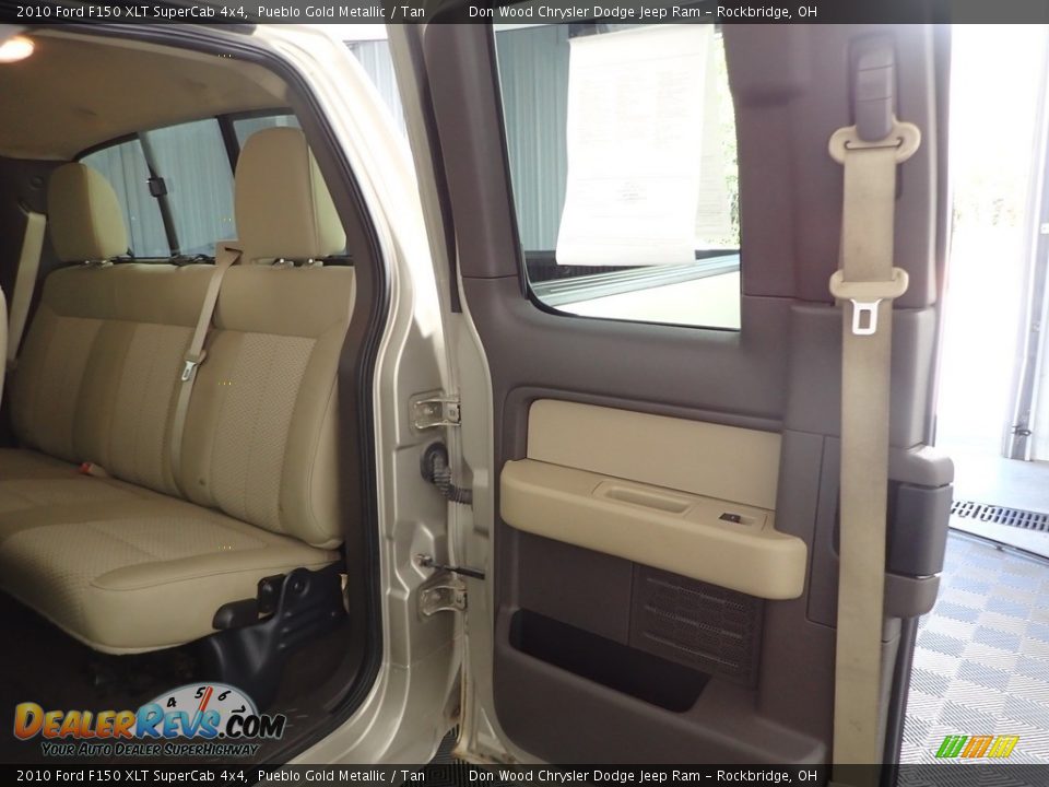 2010 Ford F150 XLT SuperCab 4x4 Pueblo Gold Metallic / Tan Photo #22