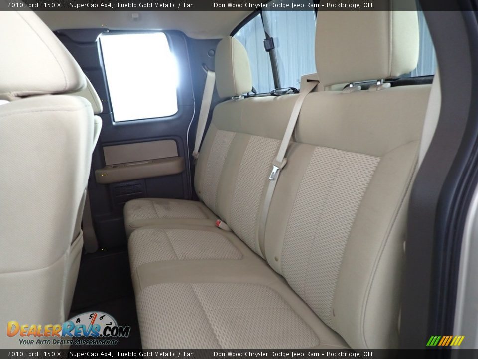 2010 Ford F150 XLT SuperCab 4x4 Pueblo Gold Metallic / Tan Photo #23