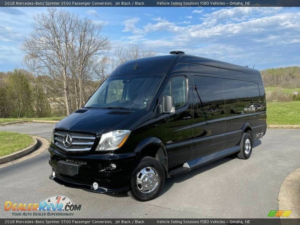 Front 3/4 View of 2018 Mercedes-Benz Sprinter 3500 Passenger Conversion Photo #1