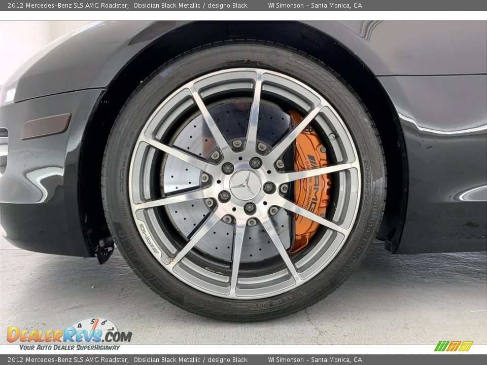 2012 Mercedes-Benz SLS AMG Roadster Wheel Photo #8