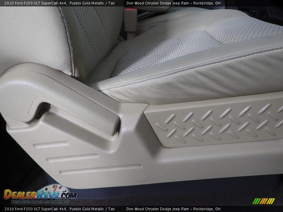 2010 Ford F150 XLT SuperCab 4x4 Pueblo Gold Metallic / Tan Photo #27
