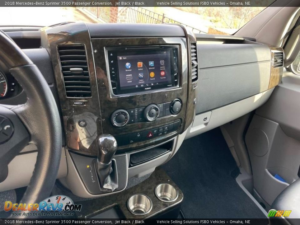 Dashboard of 2018 Mercedes-Benz Sprinter 3500 Passenger Conversion Photo #3