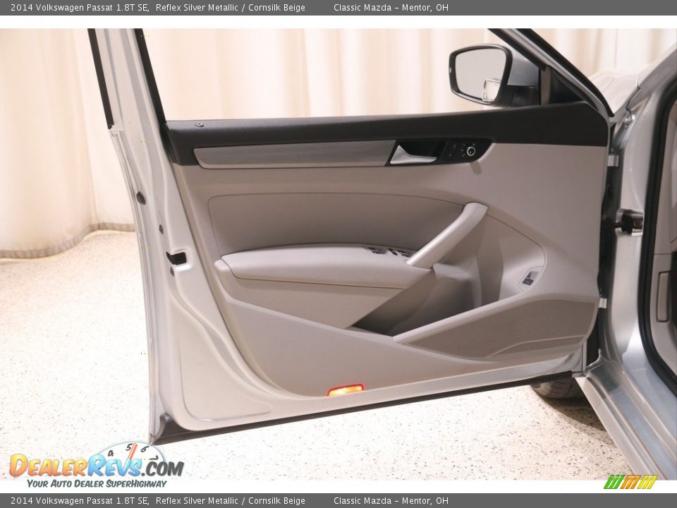 2014 Volkswagen Passat 1.8T SE Reflex Silver Metallic / Cornsilk Beige Photo #4