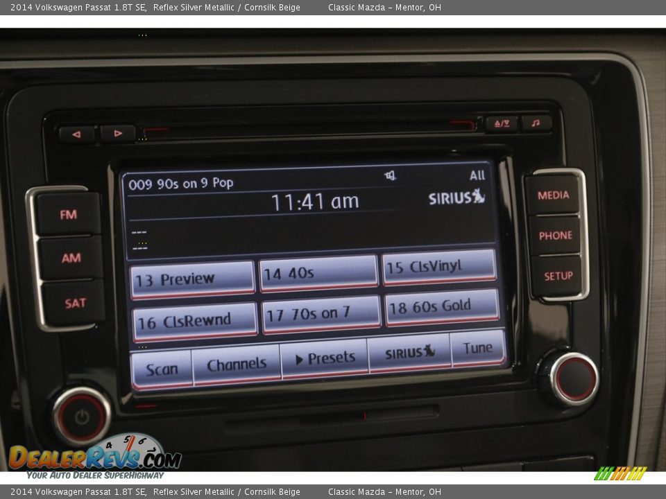 2014 Volkswagen Passat 1.8T SE Reflex Silver Metallic / Cornsilk Beige Photo #10
