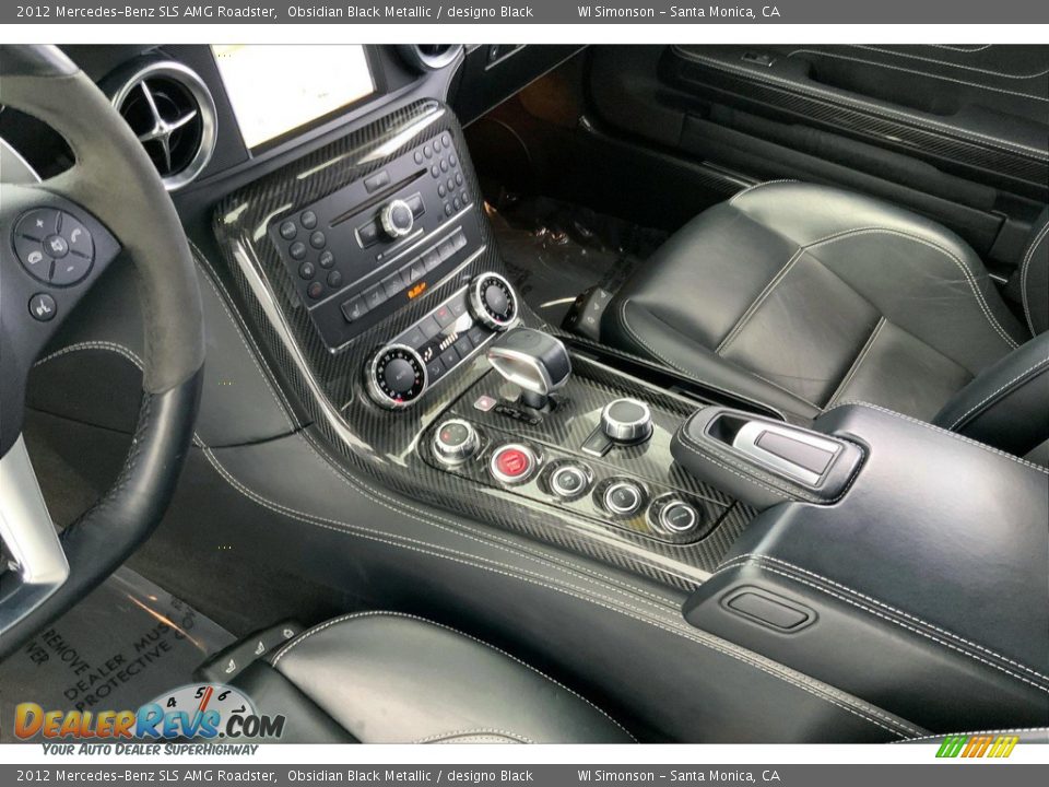 Controls of 2012 Mercedes-Benz SLS AMG Roadster Photo #17