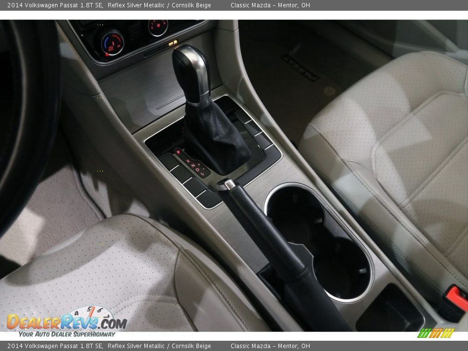 2014 Volkswagen Passat 1.8T SE Reflex Silver Metallic / Cornsilk Beige Photo #13