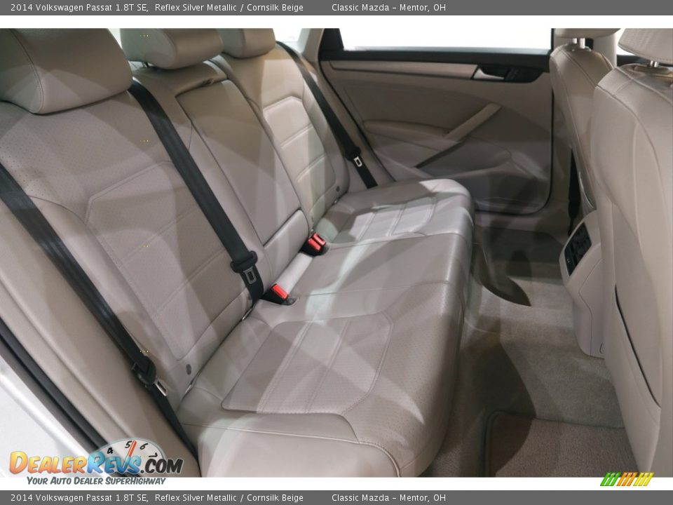 2014 Volkswagen Passat 1.8T SE Reflex Silver Metallic / Cornsilk Beige Photo #16