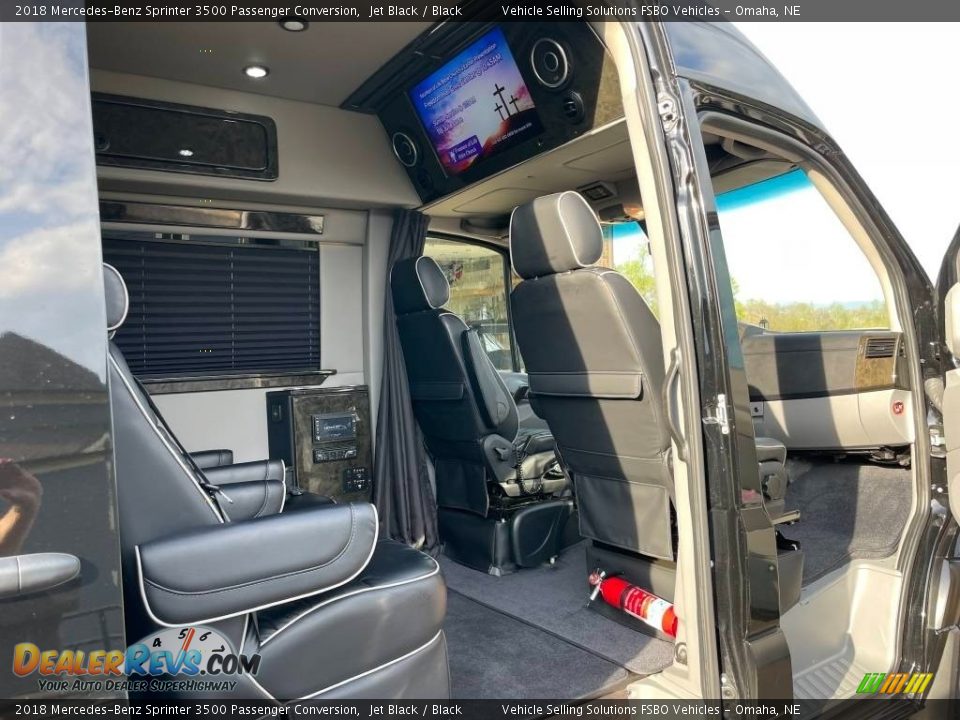 Rear Seat of 2018 Mercedes-Benz Sprinter 3500 Passenger Conversion Photo #17