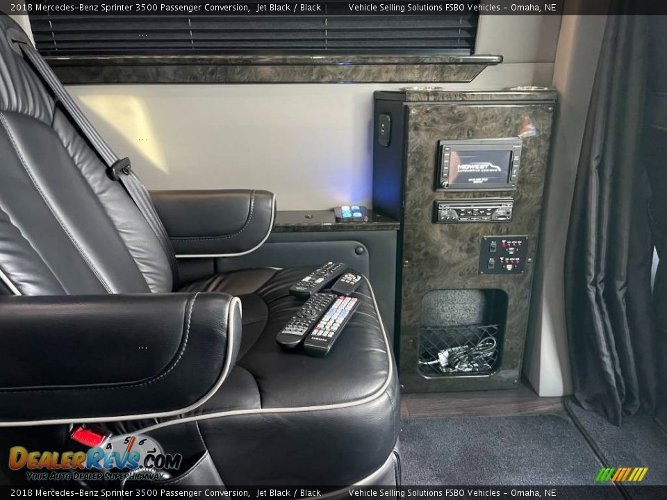 Rear Seat of 2018 Mercedes-Benz Sprinter 3500 Passenger Conversion Photo #18