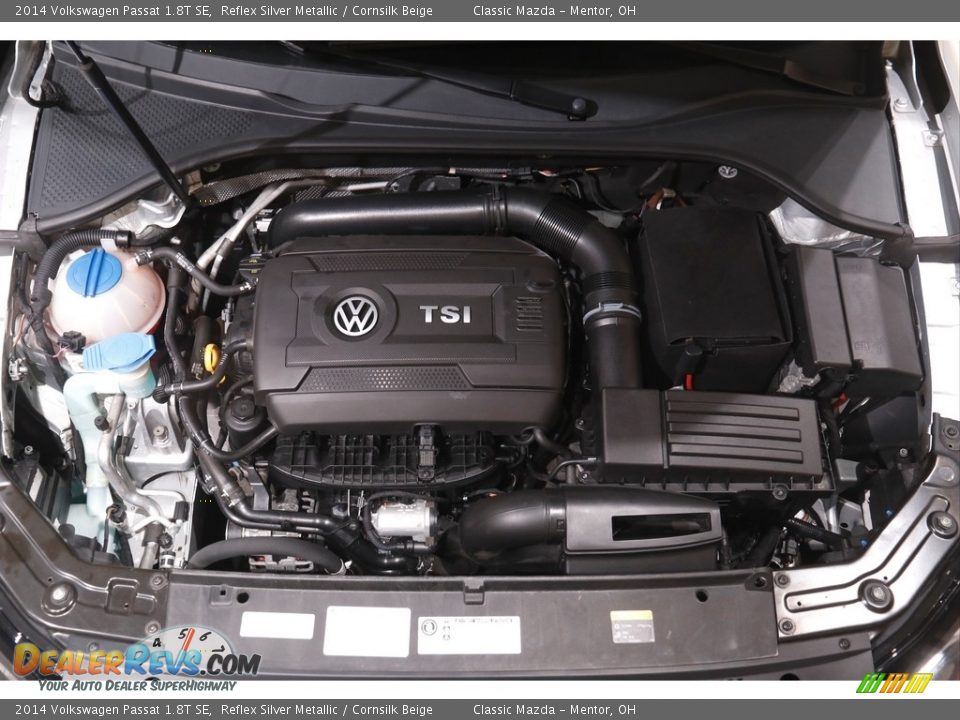 2014 Volkswagen Passat 1.8T SE Reflex Silver Metallic / Cornsilk Beige Photo #19
