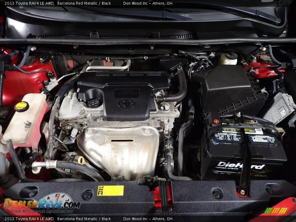 2013 Toyota RAV4 LE AWD Barcelona Red Metallic / Black Photo #8