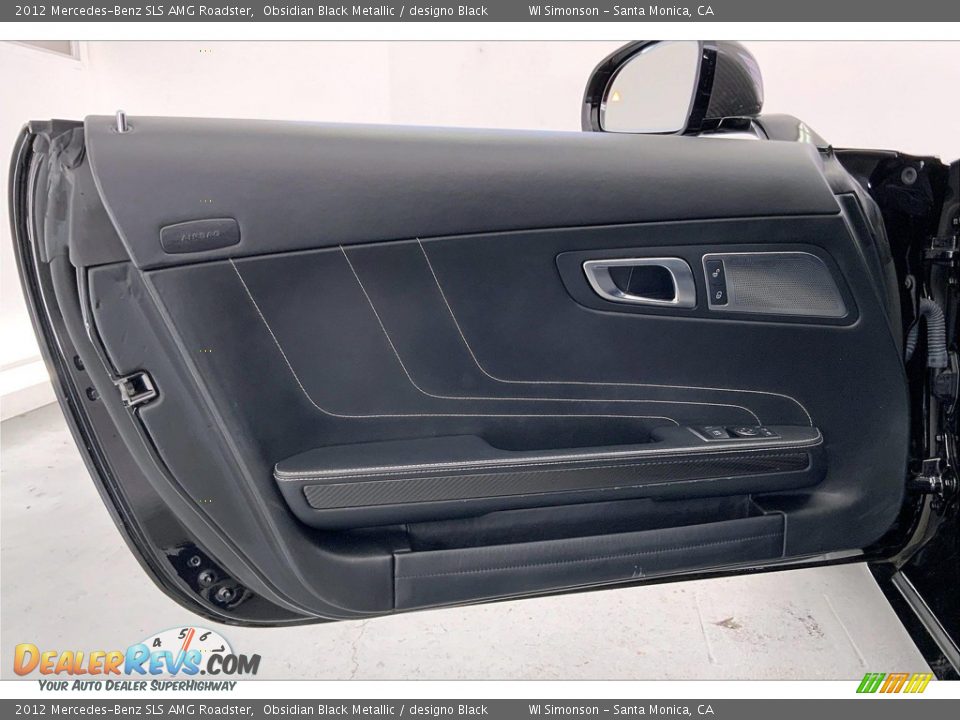 Door Panel of 2012 Mercedes-Benz SLS AMG Roadster Photo #24