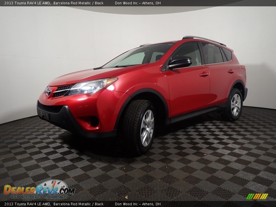 2013 Toyota RAV4 LE AWD Barcelona Red Metallic / Black Photo #9