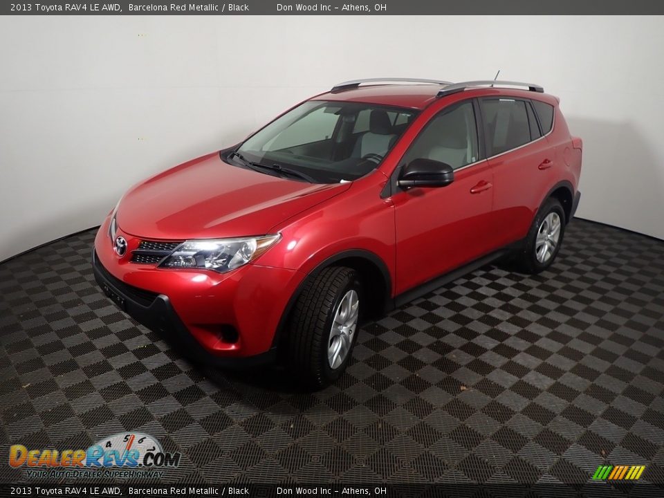 2013 Toyota RAV4 LE AWD Barcelona Red Metallic / Black Photo #10