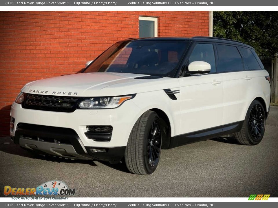 2016 Land Rover Range Rover Sport SE Fuji White / Ebony/Ebony Photo #1