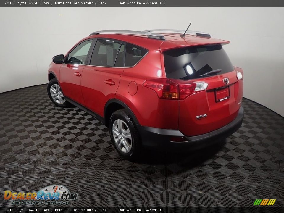 2013 Toyota RAV4 LE AWD Barcelona Red Metallic / Black Photo #13