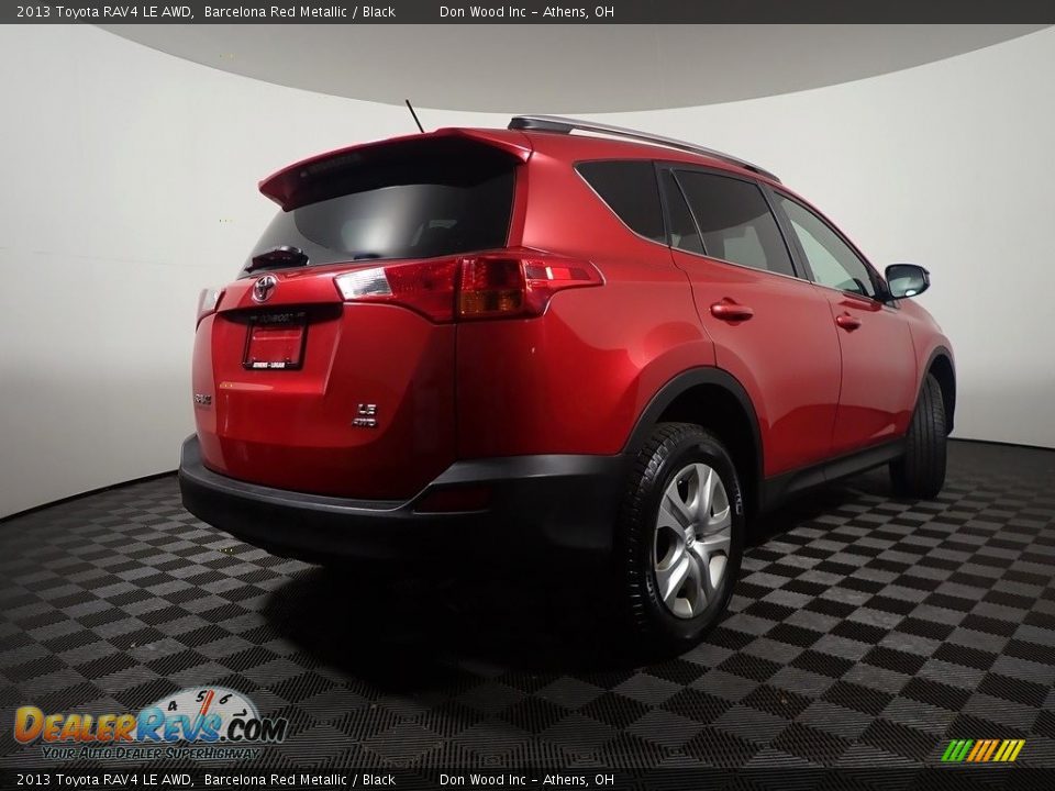 2013 Toyota RAV4 LE AWD Barcelona Red Metallic / Black Photo #17
