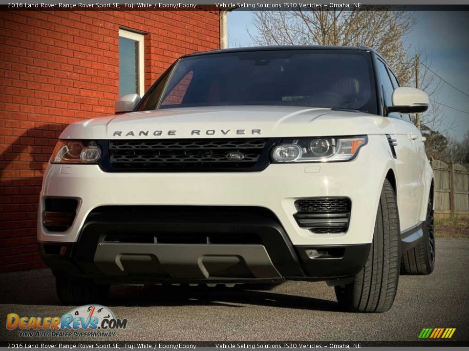 2016 Land Rover Range Rover Sport SE Fuji White / Ebony/Ebony Photo #9