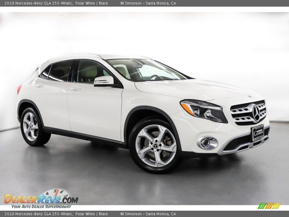 2019 Mercedes-Benz GLA 250 4Matic Polar White / Black Photo #2